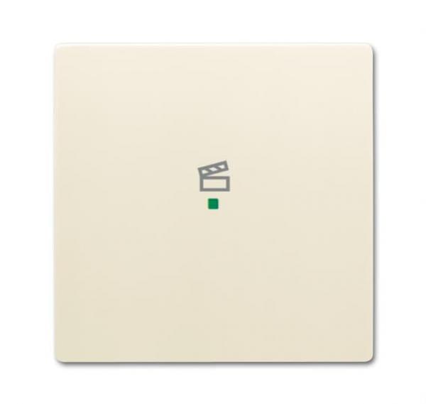 B+J Wippe, elfenbeinweiss, Busch-free@home, Abdeckungen future linear 6233-10-82