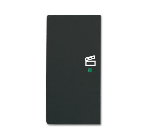 B+J Wippe, schwarz matt, Busch-free@home, Abdeckungen future linear 6233-21-885