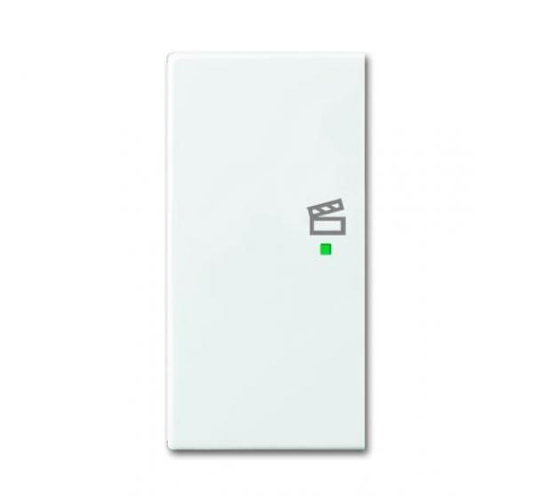 B+J Wippe, alpinweiss, Busch-free@home, Abdeckungen Busch-balance SI 6233-21-914