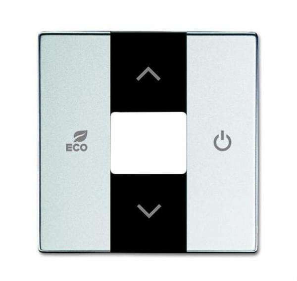 B+J Zentralscheibe, alusilber, Busch-free@home, Abdeckungen 6235-83