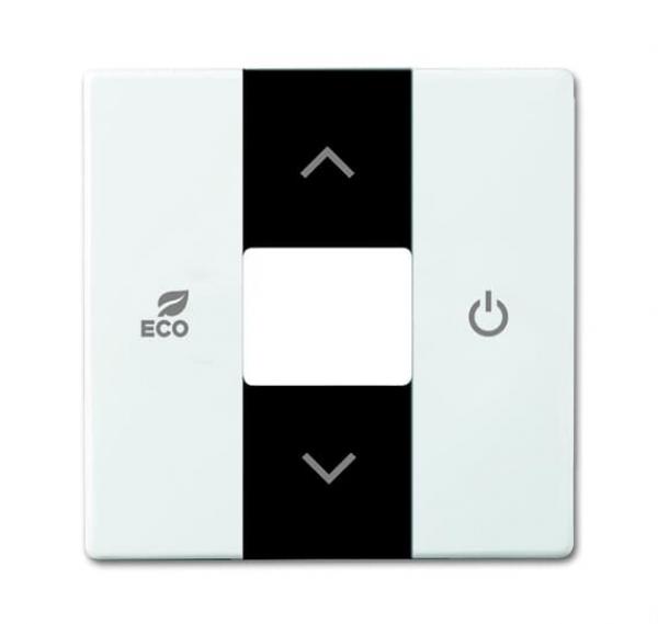 B+J Zentralscheibe, studioweiss, Busch-free@home, Abdeckungen 6235-84