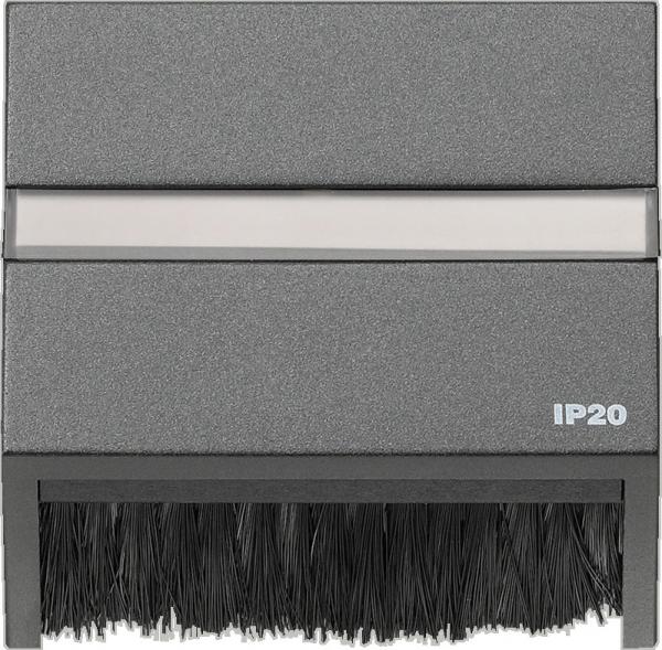 Gira Adapterrahmen Steckhaube Gira TX_44 Anthrazit 068267