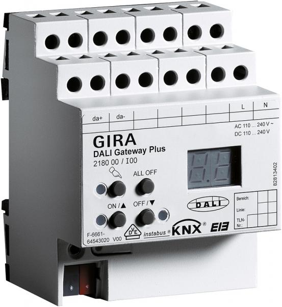 Gira DALI Gateway Plus KNX REG 218000