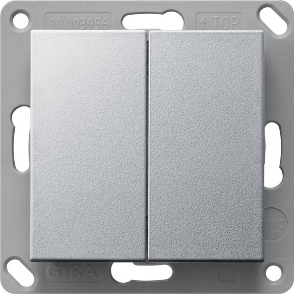 Gira Funk Wandsender EnOcean 2f System 55 Farbe Alu 242226