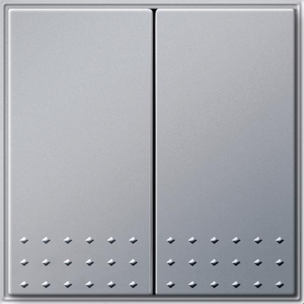 Gira Tastschalter Serien Gira TX_44 (WG UP) Farbe Alu 012565