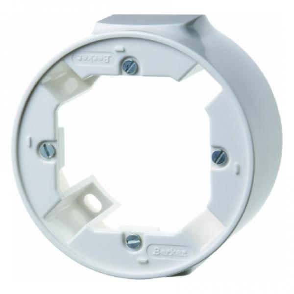 Berker Aufputz-Rahmen 1fach polarweiss, glaenzendSerie 1930 100109