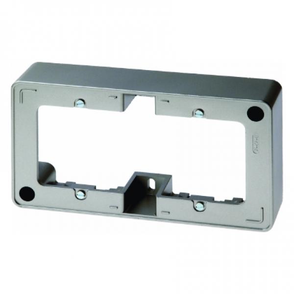 Berker Aufputz-Rahmen 2fach anthrazit samt Aufputz, Zubehoer 10306086