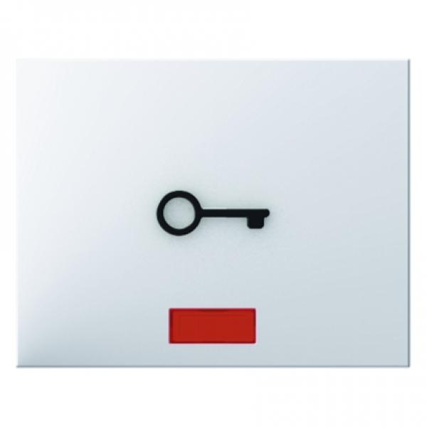 Berker K.1 Kontroll Wippe mit abtastbarem Symbol Tuer polarweiss, glaenzend 16517309