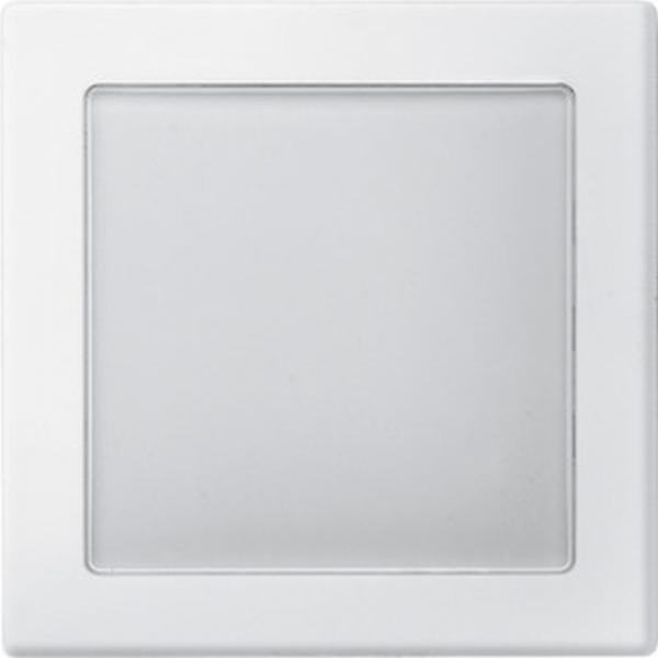 Merten Abdeckung mit Sichtfenster, polarweiss, System M 587019