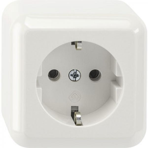 Merten AUFPUTZ Steckdose polarweiss MEG2301-8719