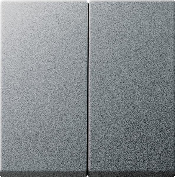 Gira System 55 Serien Wippe mit Set IP44  Farbe Alu 026626