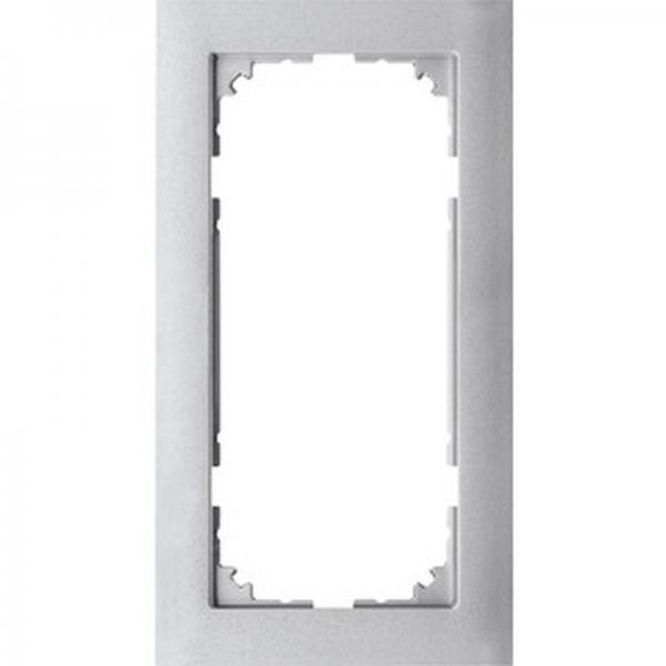 Merten M-Pure-Rahmen, 2fach ohne Mittelsteg, aluminium, M-Pure MEG4025-3660