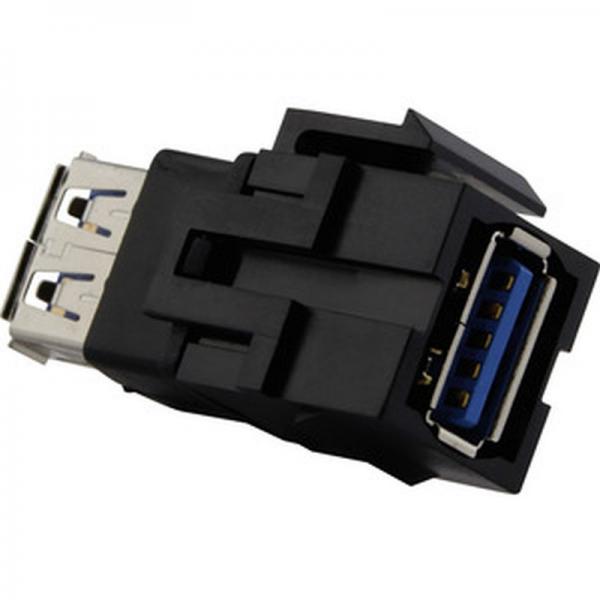 Merten USB-Keystone, USB 3.0, schwarz MEG4582-0001