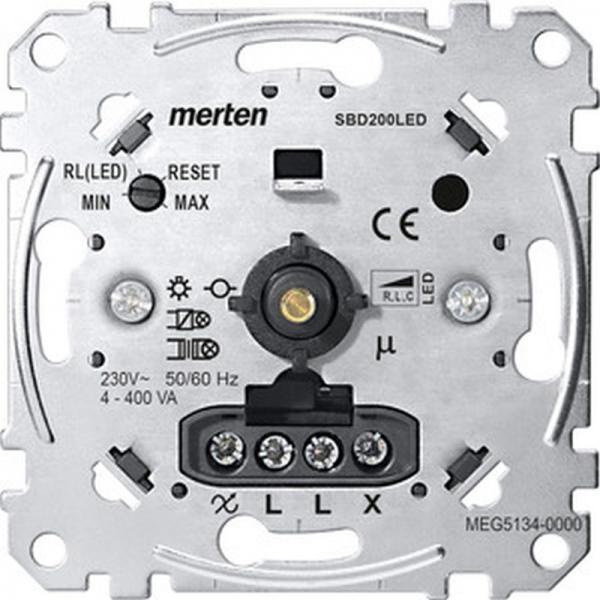 Merten Universal-Drehdimmer-Einsatz fuer LED-Lampen MEG5134-0000