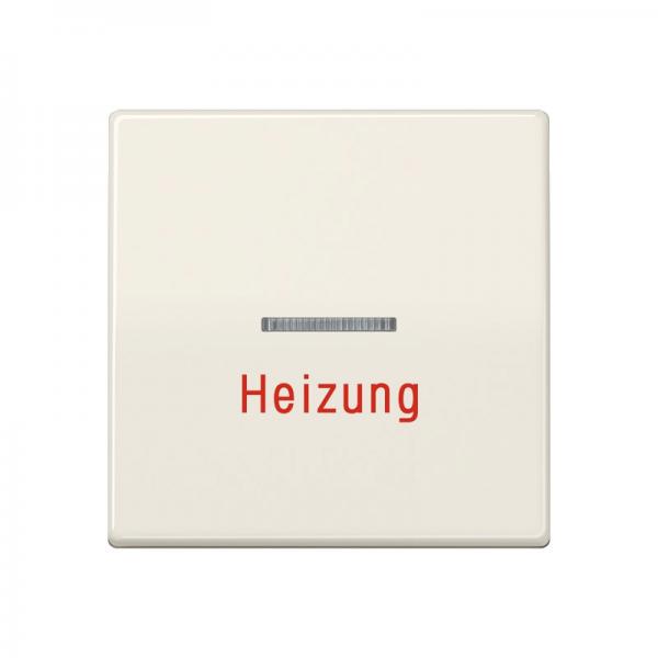 Jung AS500 Wippe mit Aufschrift "Heizung" Weiss AS591H