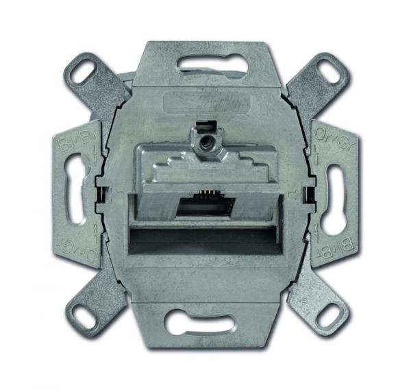 Jung Datendose, Category 6E geschirmte LSA-Plus-Klemmen 1xRJ45 UAE8UPOK6E