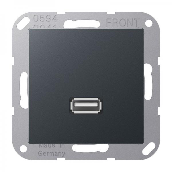 JUNG USB, Tragring, Schraubbefestigung MAA1122ANM