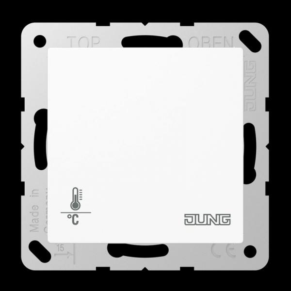 Jung KNX Objektregler mit integrierter Tasterschnittstelle 4fach, Duroplast, Serie AS/A, alpinweiß A2178ORTSWW