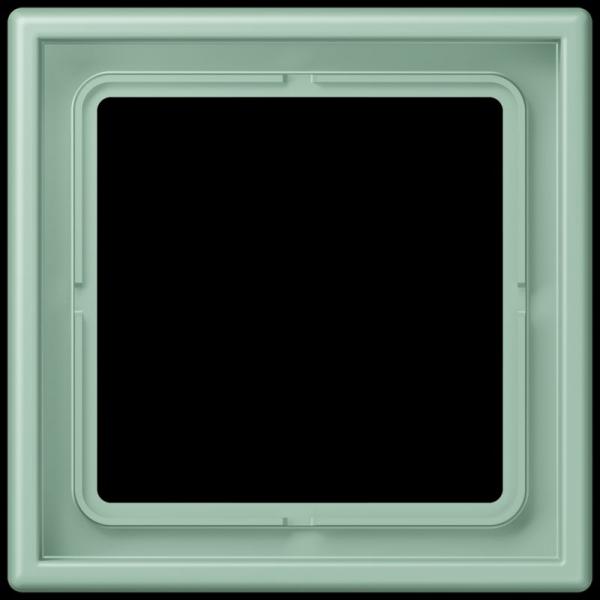Jung Rahmen, 1-fach, LS 990, vert anglais clair LC981217