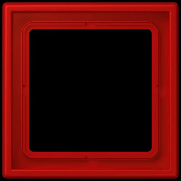 Jung Rahmen, 1-fach, LS 990, rouge vermillon 31 LC981227