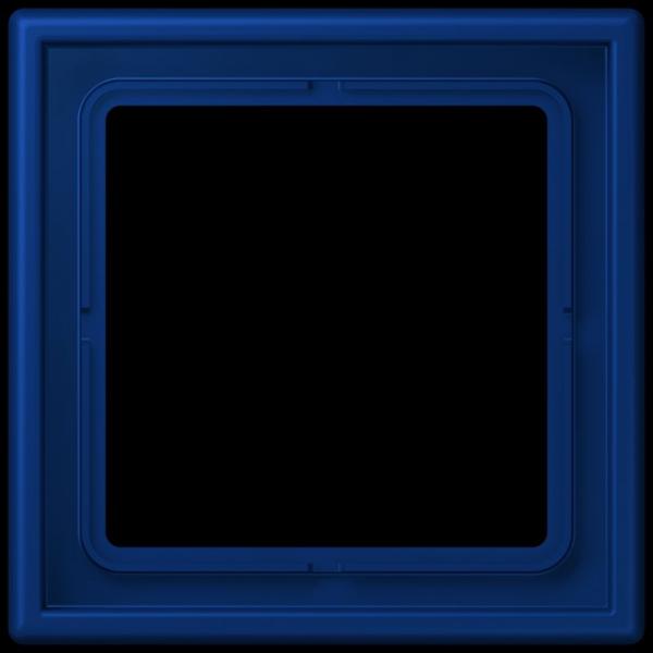 Jung Rahmen, 1-fach, LS 990, bleu outremer foncé LC981261