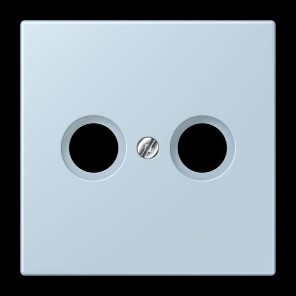 Jung Abdeckung für Antennendosen, Thermoplast lackiert, Serie LS, outremerclair LC990TV208