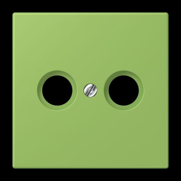 Jung Abdeckung für Antennendosen, Thermoplast lackiert, Serie LS, vert 31 LC990TV220