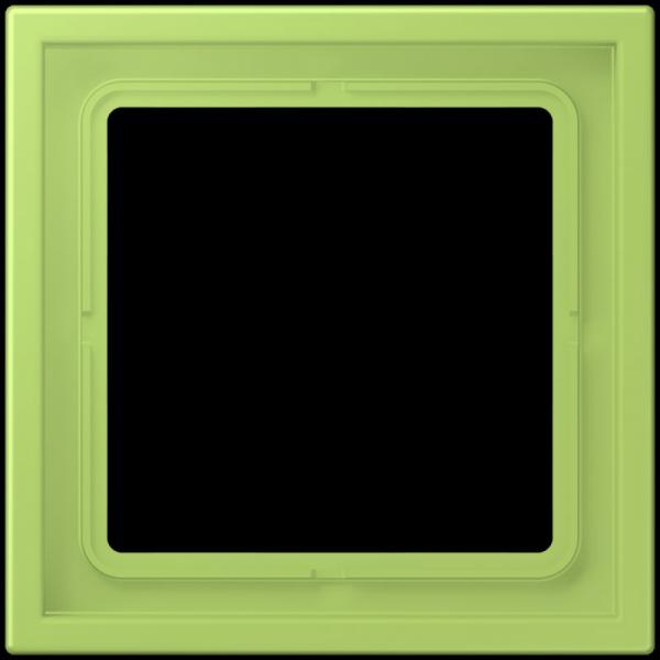 Jung Rahmen, 1-fach, LS ZERO, vert clair LCZ981BF221