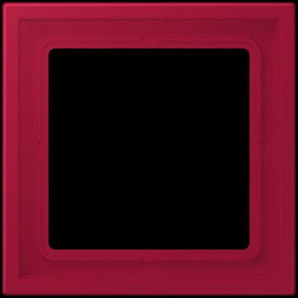 Jung Rahmen, 1-fach, LS ZERO, rouge carmin LCZ981BF229