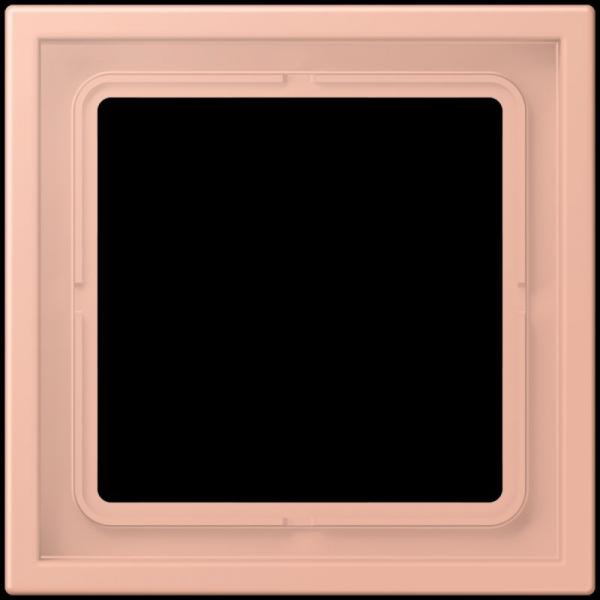 Jung Rahmen, 1-fach, LS ZERO, rose clair LCZ981BF231