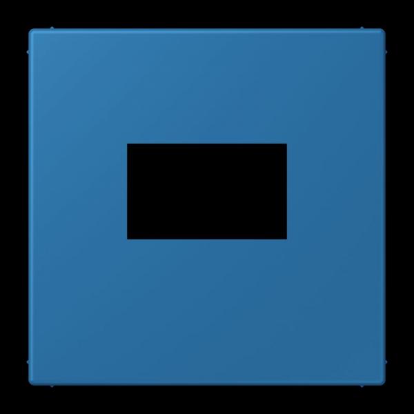 Jung Abdeckung für USB-Ladegerät, (gerastet), Serie LS, bleu céruléen 31 LC1969USB211