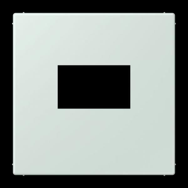 Jung Abdeckung für USB-Ladegerät, (gerastet), Serie LS, céruléen pale LC1969USB215