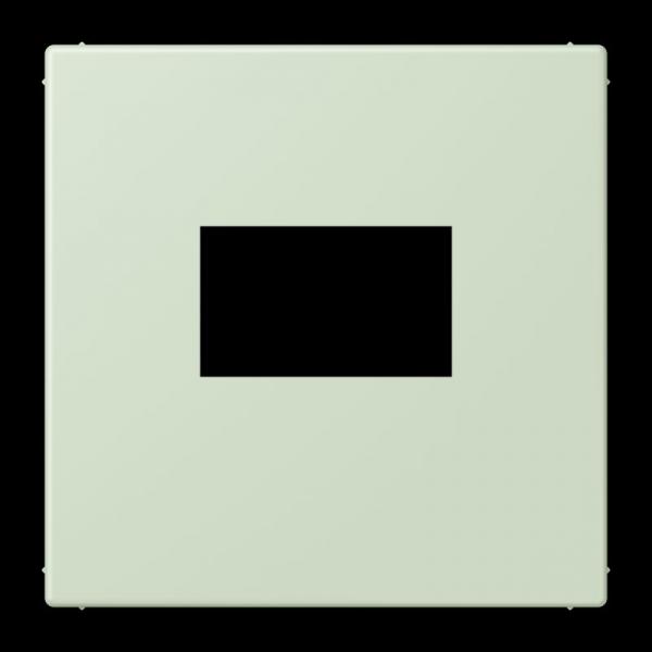 Jung Abdeckung für USB-Ladegerät, (gerastet), Serie LS, vert anglâis pale LC1969USB218