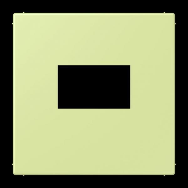 Jung Abdeckung für USB-Ladegerät, (gerastet), Serie LS, vert jaune clair LC1969USB222