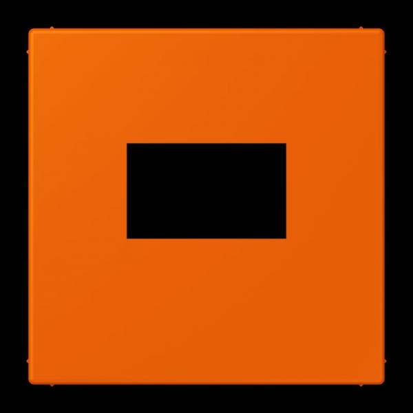 Jung Abdeckung für USB-Ladegerät, (gerastet), Serie LS, orange LC1969USB224