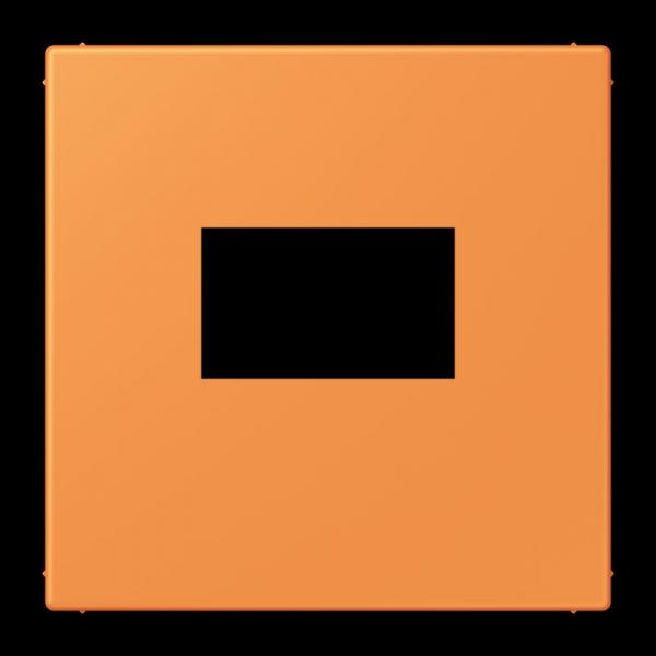 Jung Abdeckung für USB-Ladegerät, (gerastet), Serie LS, orange clair LC1969USB225