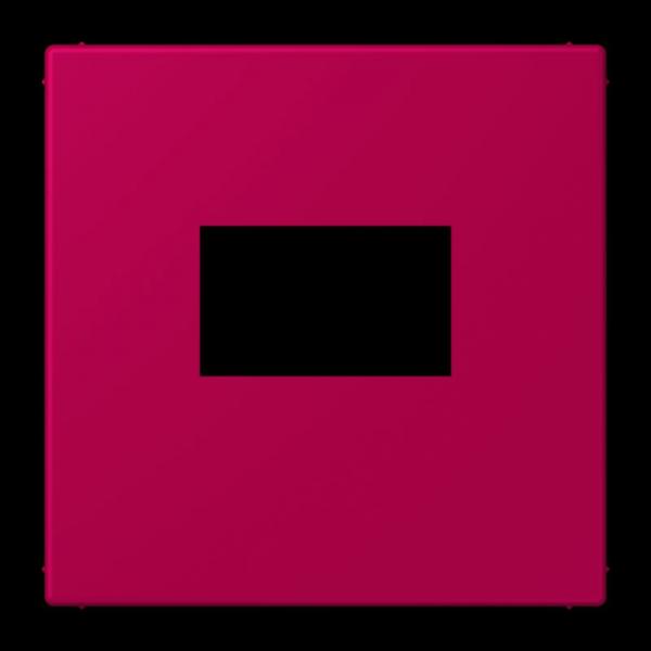 Jung Abdeckung für USB-Ladegerät, (gerastet), Serie LS, rouge rubia LC1969USB230