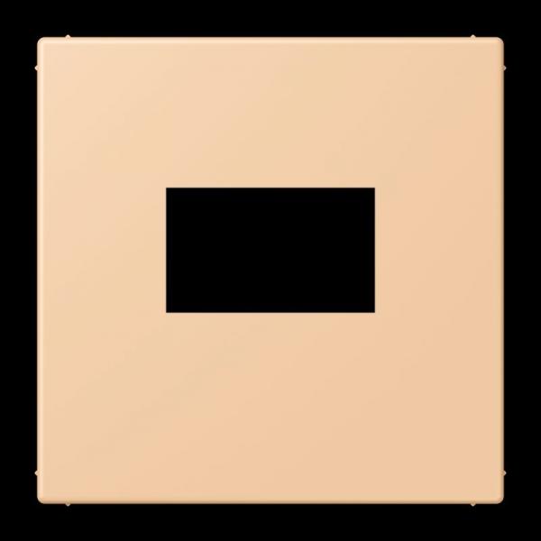 Jung Abdeckung für USB-Ladegerät, (gerastet), Serie LS, terre sienne claire 31 LC1969USB237