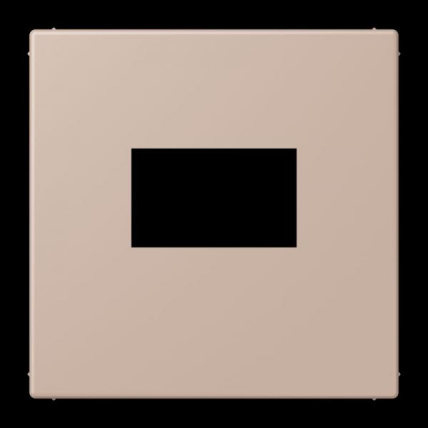 Jung Abdeckung für USB-Ladegerät, (gerastet), Serie LS, ombre brûlée claire LC1969USB240