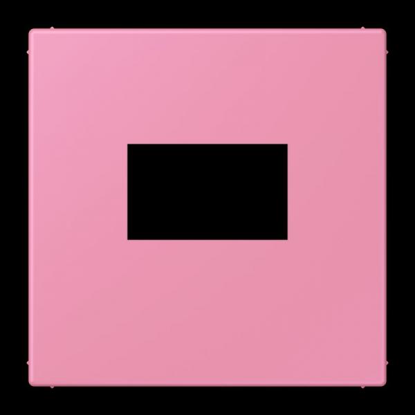 Jung Abdeckung für USB-Ladegerät, (gerastet), Serie LS, rose vif LC1969USB246
