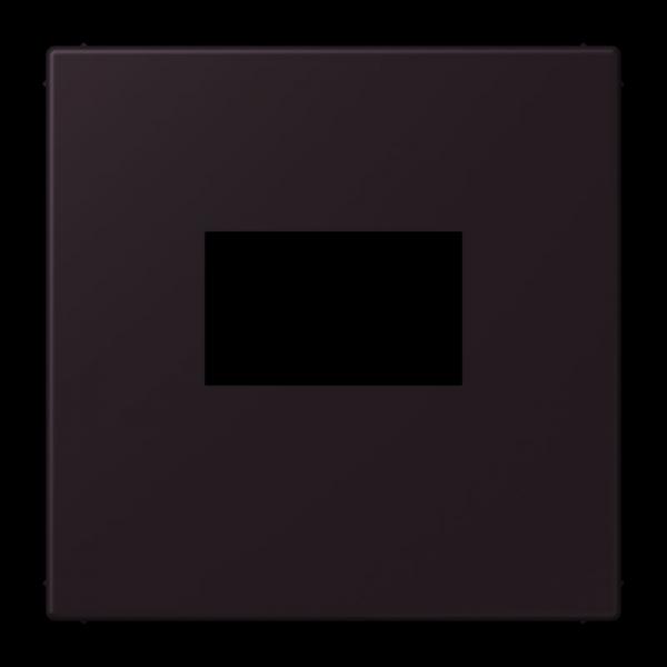 Jung Abdeckung für USB-Ladegerät, (gerastet), Serie LS, noir d'ivoire LC1969USB248