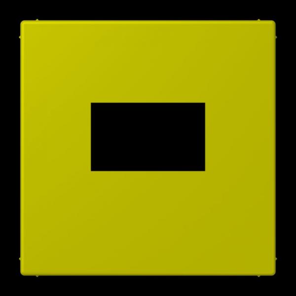 Jung Abdeckung für USB-Ladegerät, (gerastet), Serie LS, vert olive vif LC1969USB249