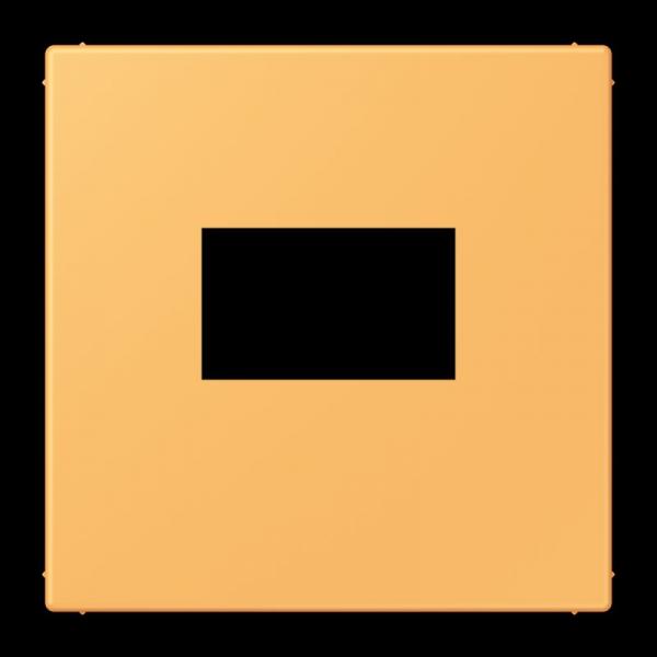 Jung Abdeckung für USB-Ladegerät, (gerastet), Serie LS, ocre jaune clair LC1969USB254