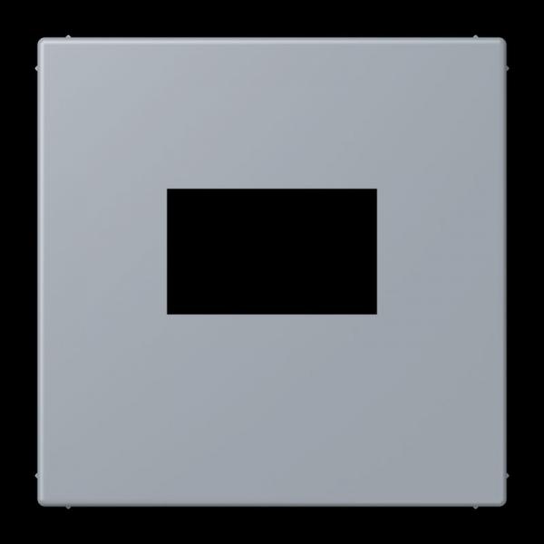 Jung Abdeckung für USB-Ladegerät, (gerastet), Serie LS, gris clair 59 LC1969USB257