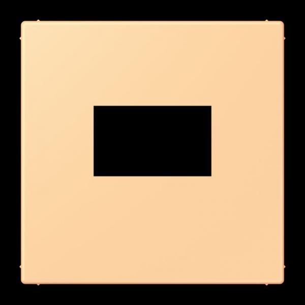 Jung Abdeckung für USB-Ladegerät, (gerastet), Serie LS, terre sienne claire 59 LC1969USB258