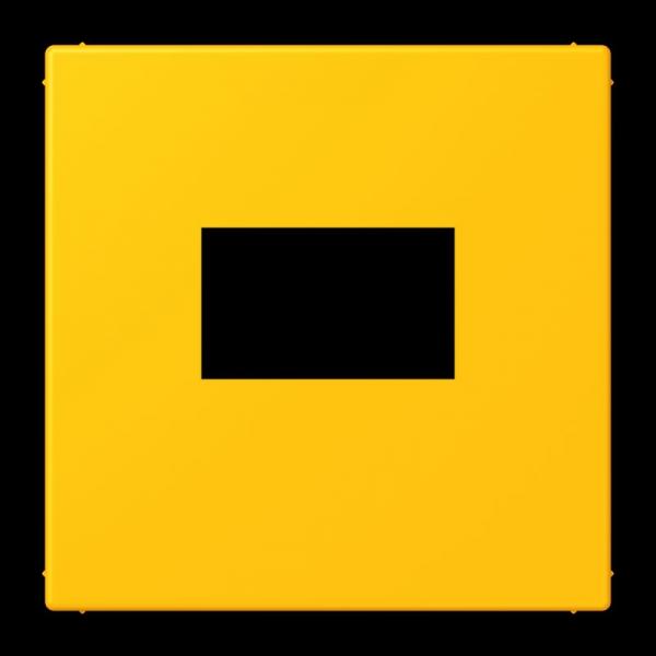 Jung Abdeckung für USB-Ladegerät, (gerastet), Serie LS, le jaune vif LC1969USB263