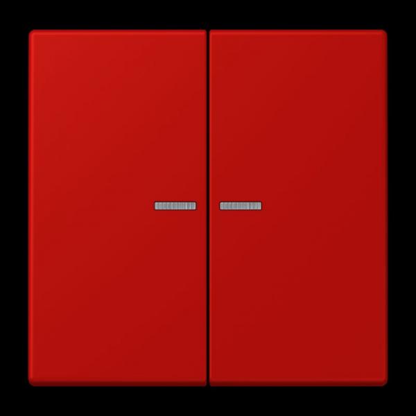 Jung JUNG HOME Taster 2fach, Serie LS, rouge vermillon 31 BTLC17102227