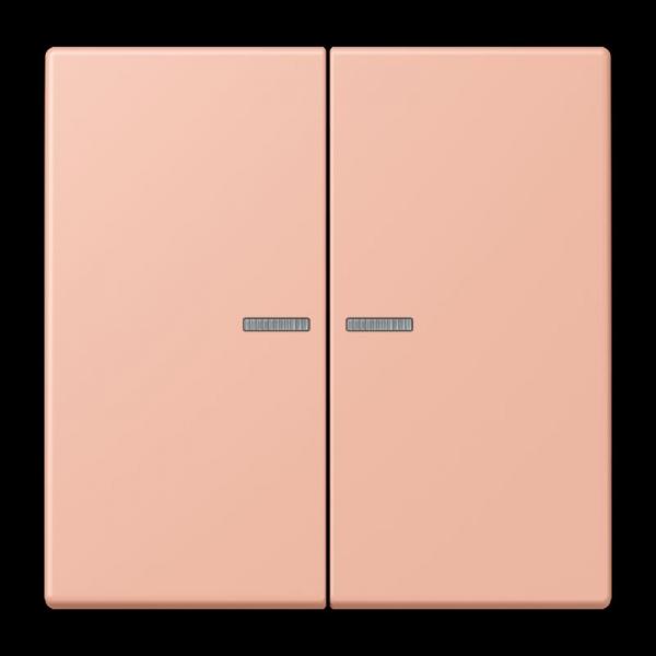 Jung JUNG HOME Taster 2fach, Serie LS, rose clair BTLC17102231