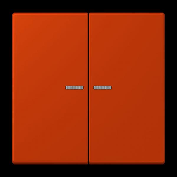 Jung JUNG HOME Taster 2fach, Serie LS, rouge vermillon 59 BTLC17102244