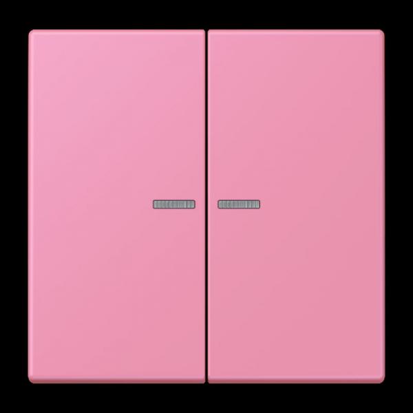 Jung JUNG HOME Taster 2fach, Serie LS, rose vif BTLC17102246